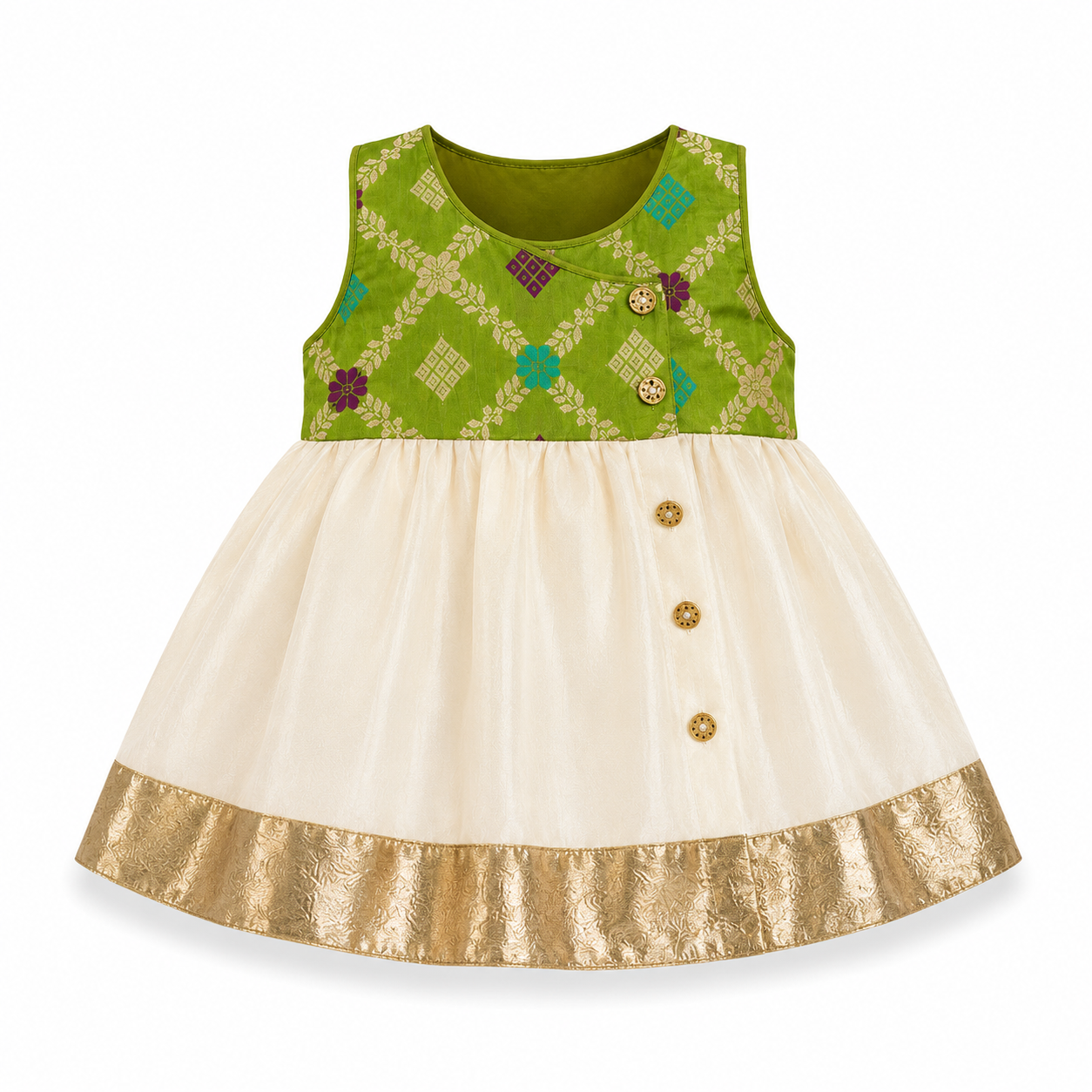 Onam Bloom Baby Dress